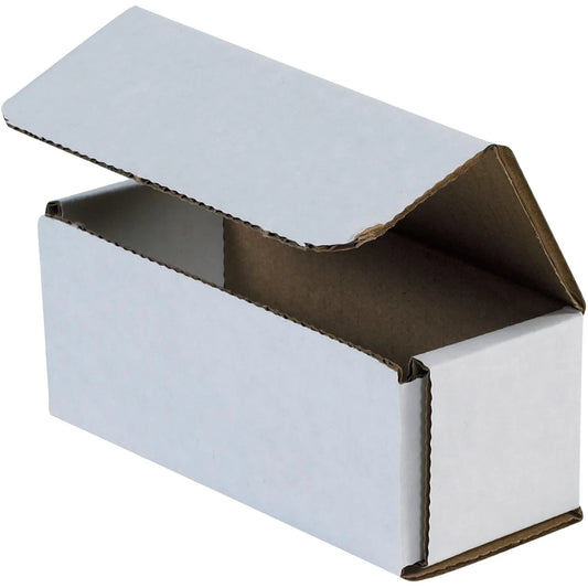 5 x 2 x 2" White Corrugated Mailers - M522 Box Packaging Partner