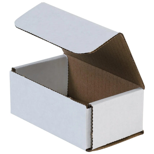 5 x 3 x 2" White Corrugated Mailers - M532 Box Packaging Partner