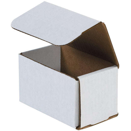 5 x 3 x 3" White Corrugated Mailers - M533