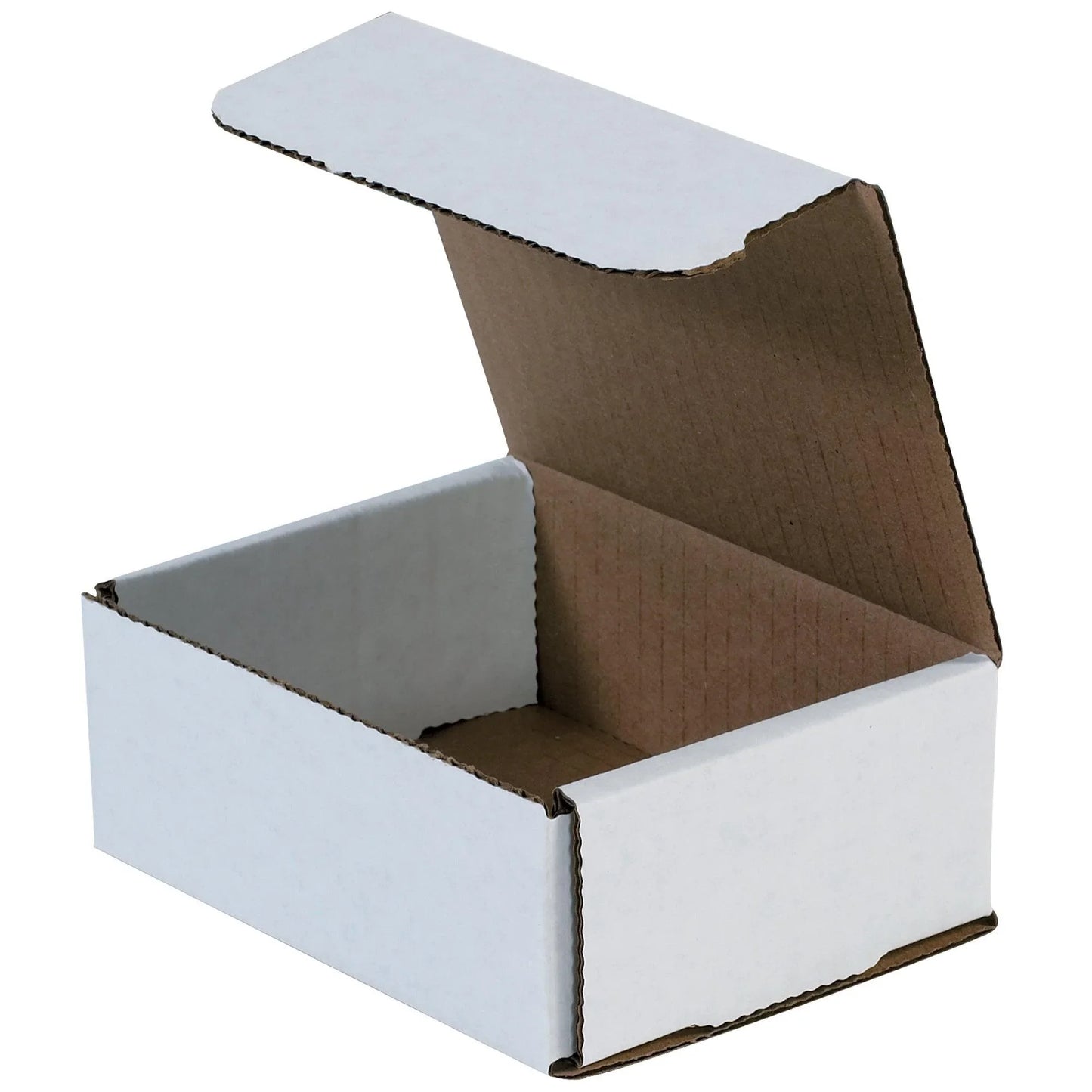 5 x 4 x 2" White Corrugated Mailers - M542 Box Packaging Partner