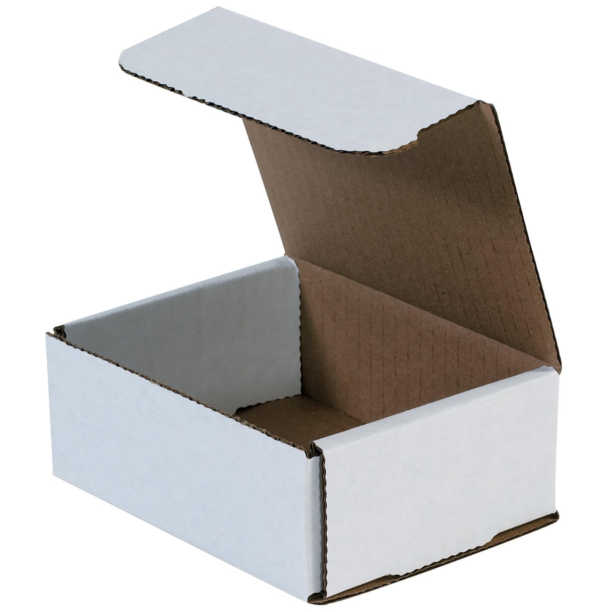 5 x 4 x 2" White Corrugated Mailers - M542