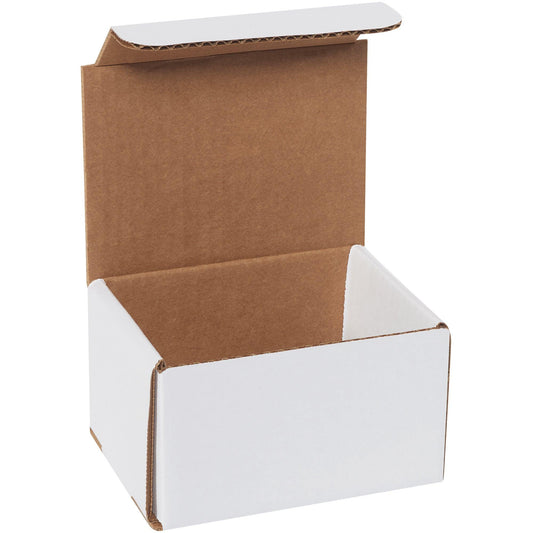 5 x 4 x 3" White Corrugated Mailers - M543