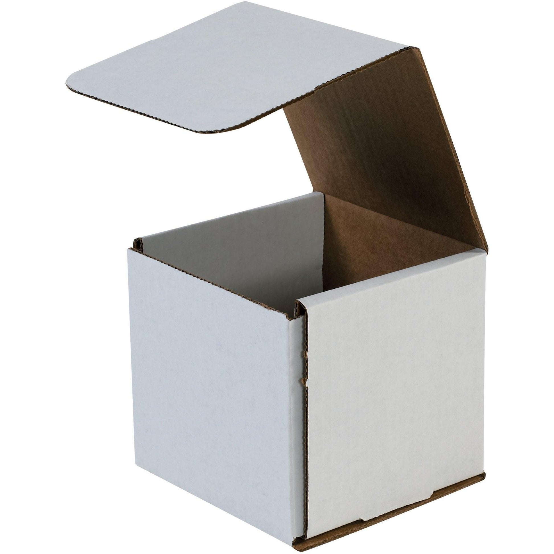 5 x 5 x 5" White Corrugated Mailers - M555