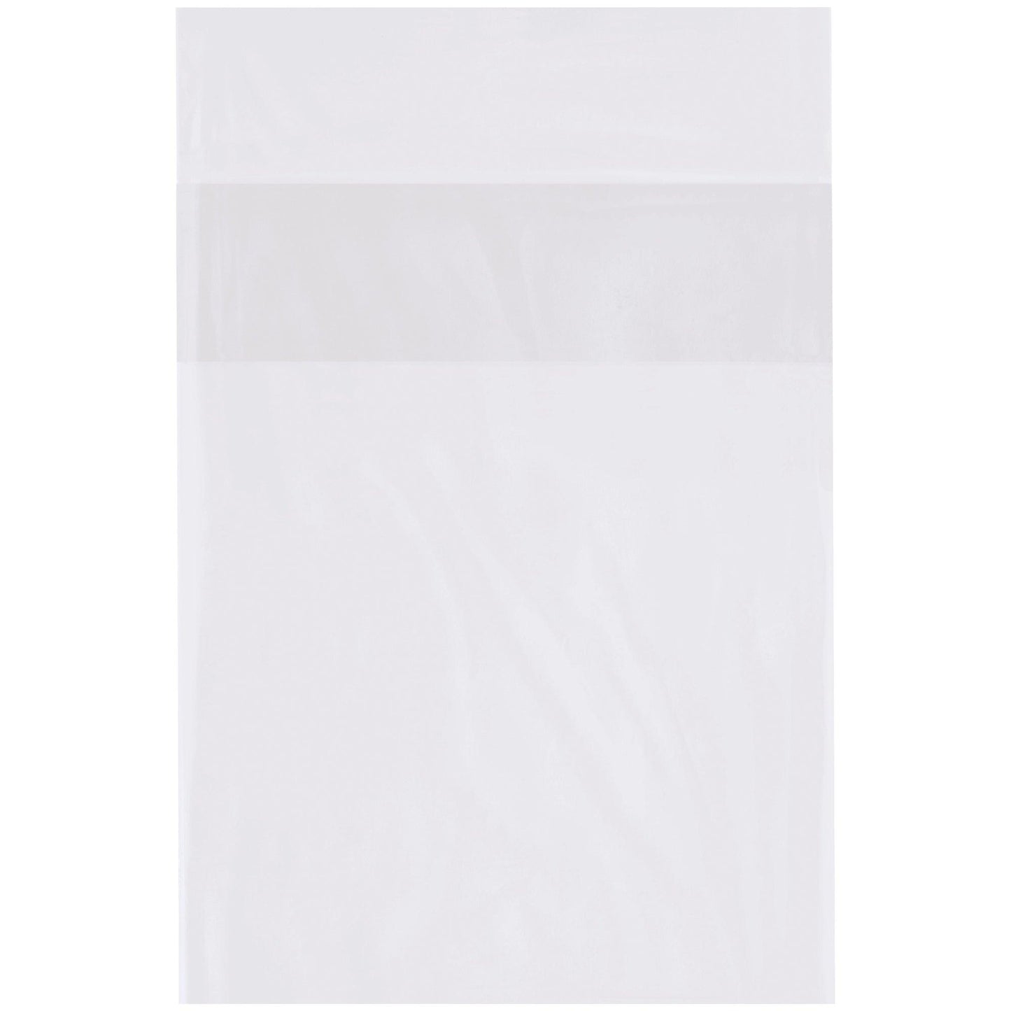 5 x 7" - 1 Mil Flap Lock Poly Bags - PBFL050701