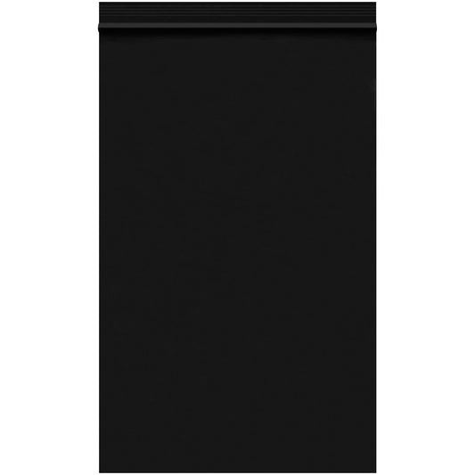 5 x 8" - 2 Mil Black Reclosable Poly Bags - PB3585BK Box Packaging Partner