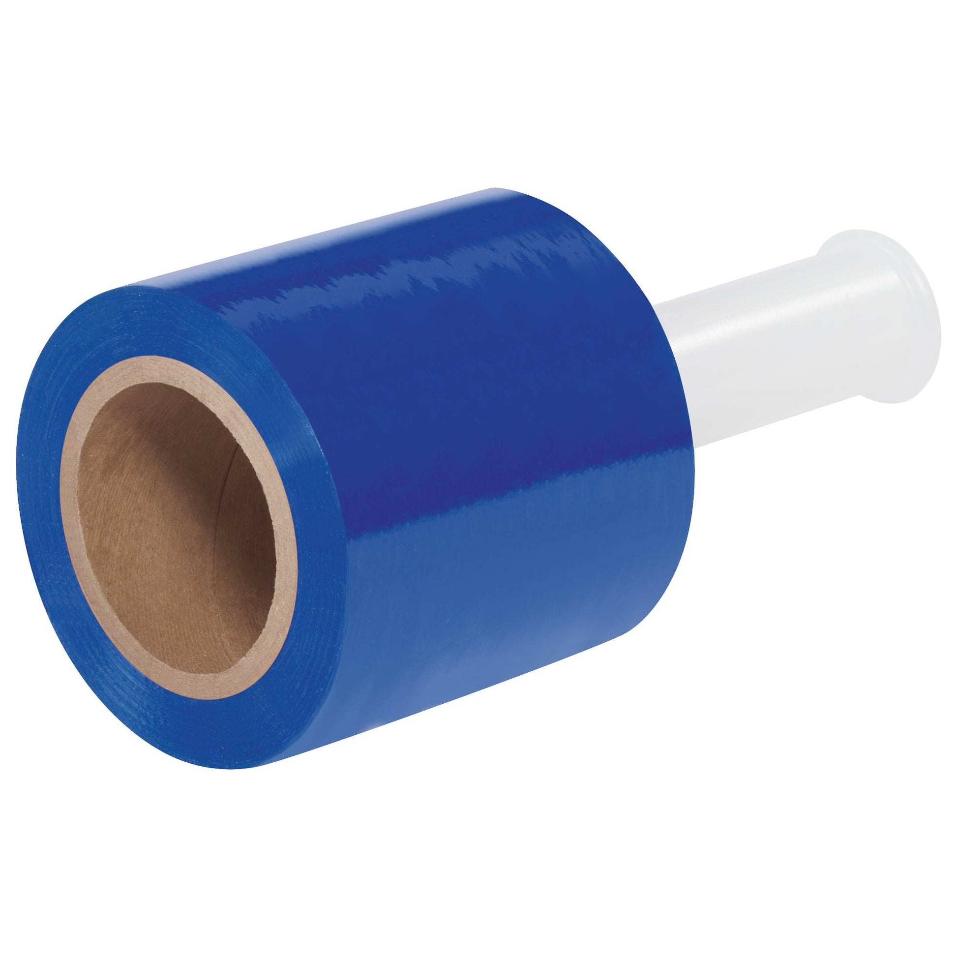 5" x 80 Gauge x 1000' Blue Bundling Stretch Film - TNB305BLUE