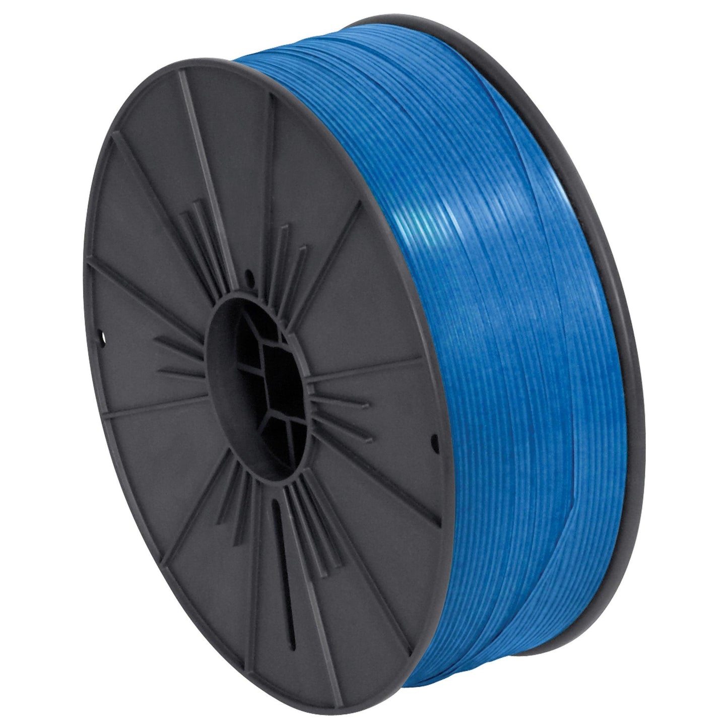 5/32" x 7000' Blue Plastic Twist Tie Spool - PLTS532B