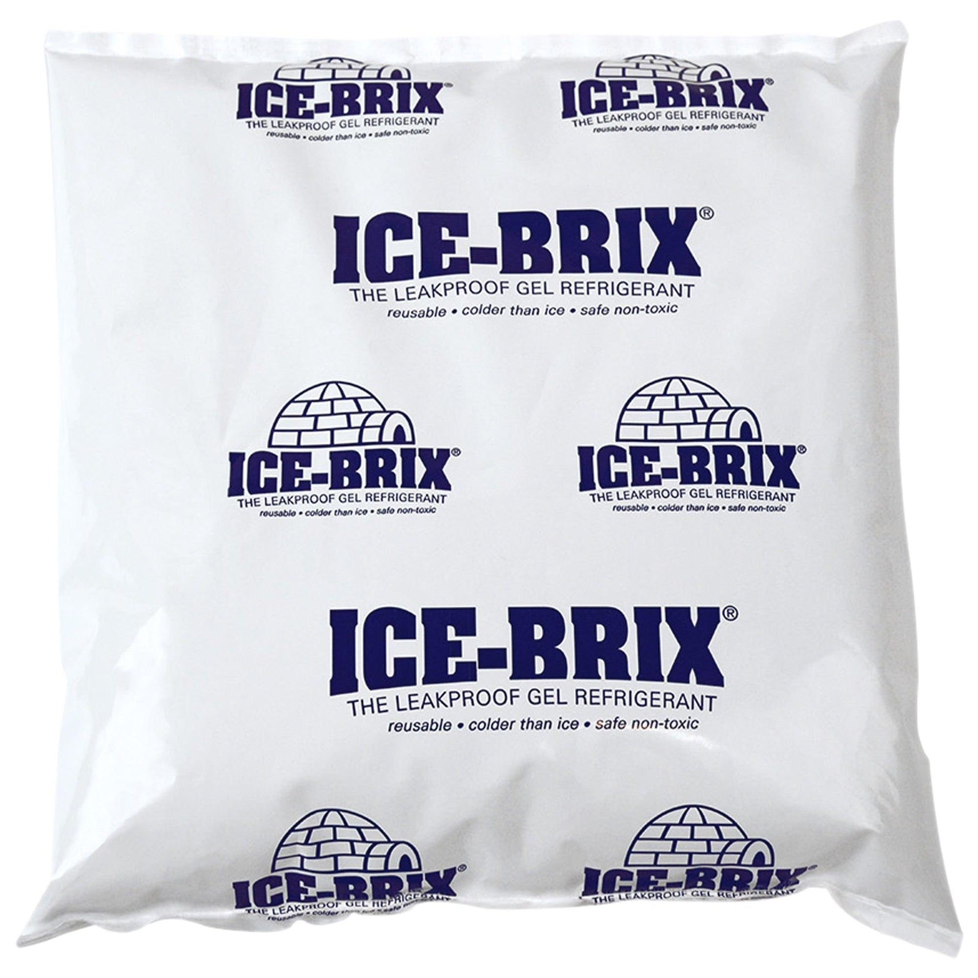 6 1/4 x 6 x 1" - 16 oz. Ice-Brix® Cold Packs - IB16BPD