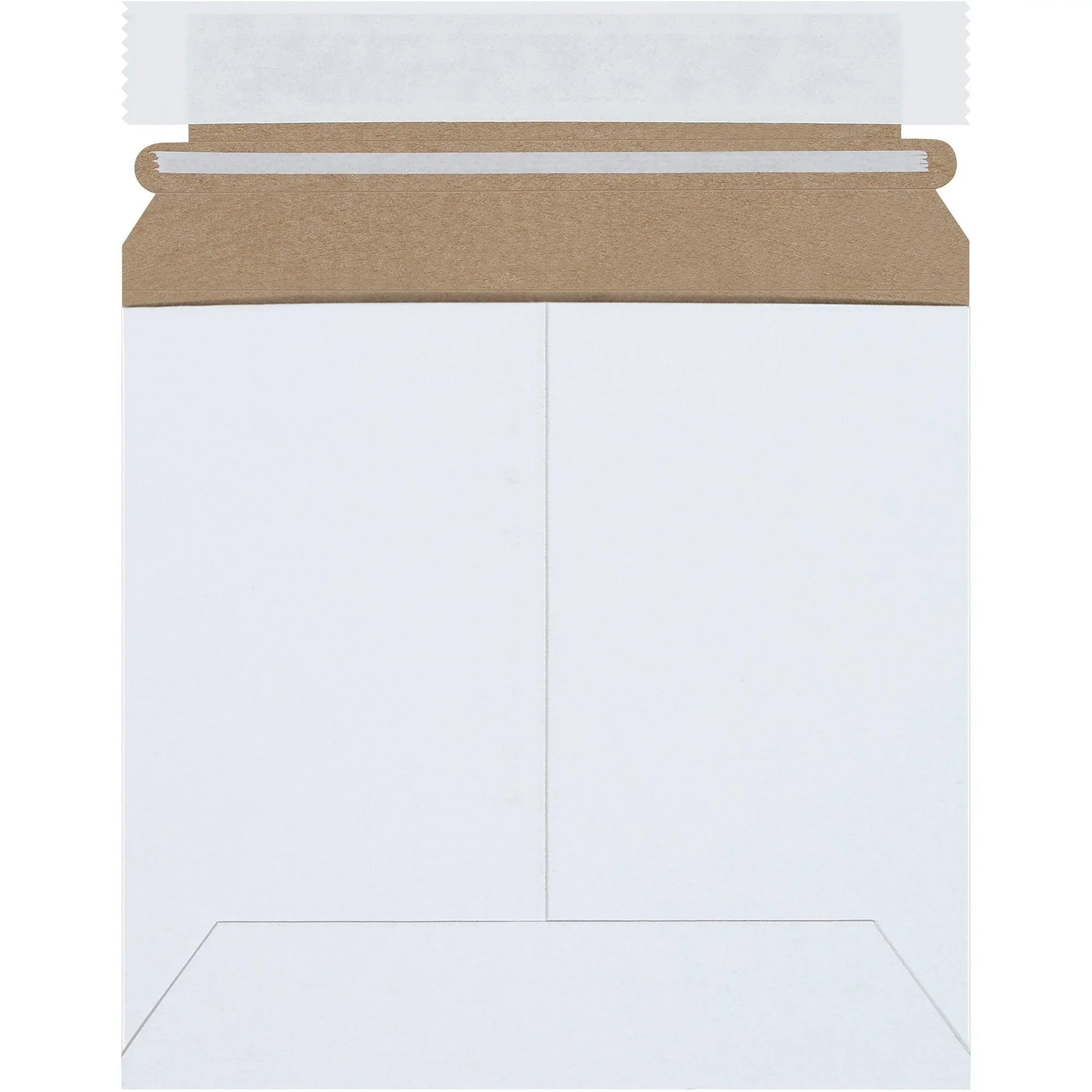 6 3/8 x 6" White Self-Seal Stayflats Plus® Mailers - RM6SS Box Packaging Partner