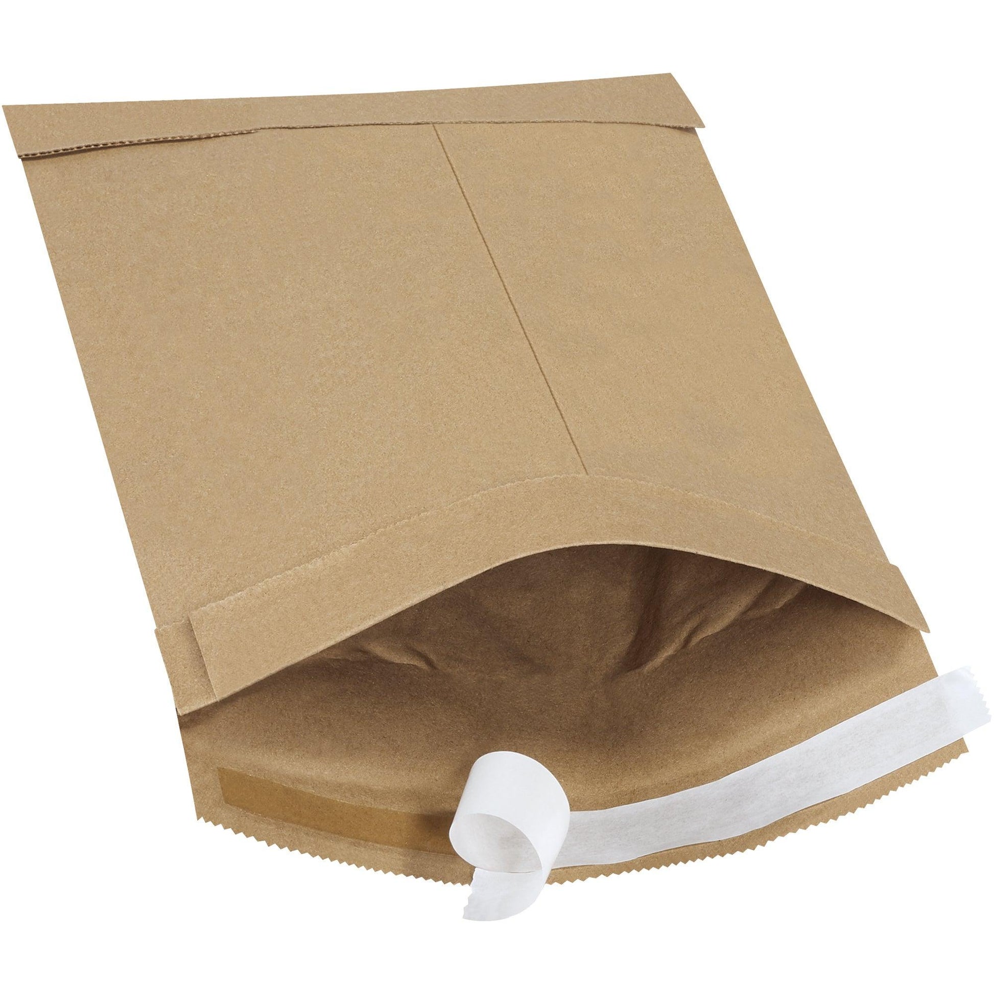 6 x 10" Kraft #0 Self-Seal Padded Mailers - B803SS