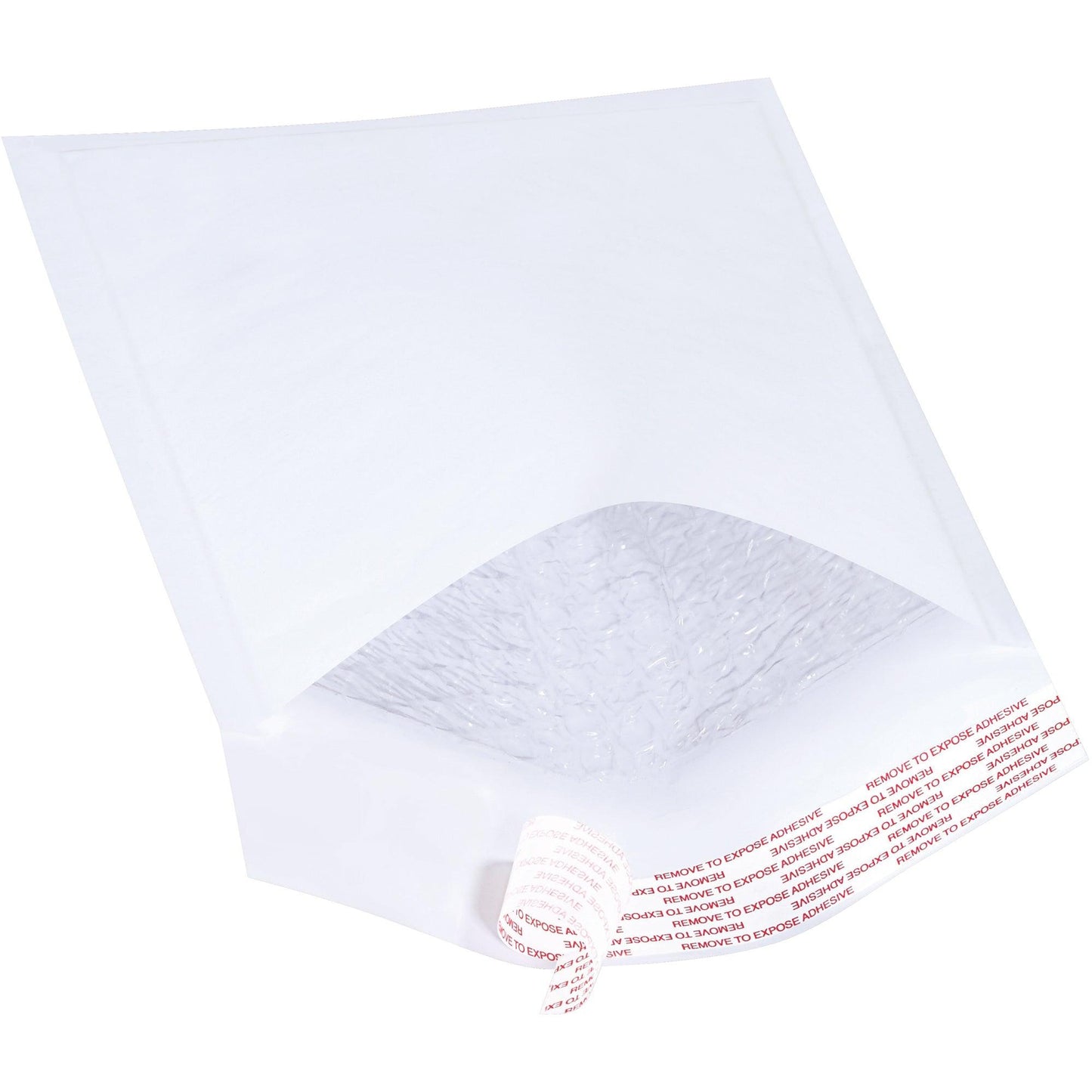 6 x 10" White #0 Self-Seal Bubble Mailers - B853WSS