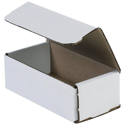 6 x 3 x 2" White Corrugated Mailers - M632 Box Packaging Partner
