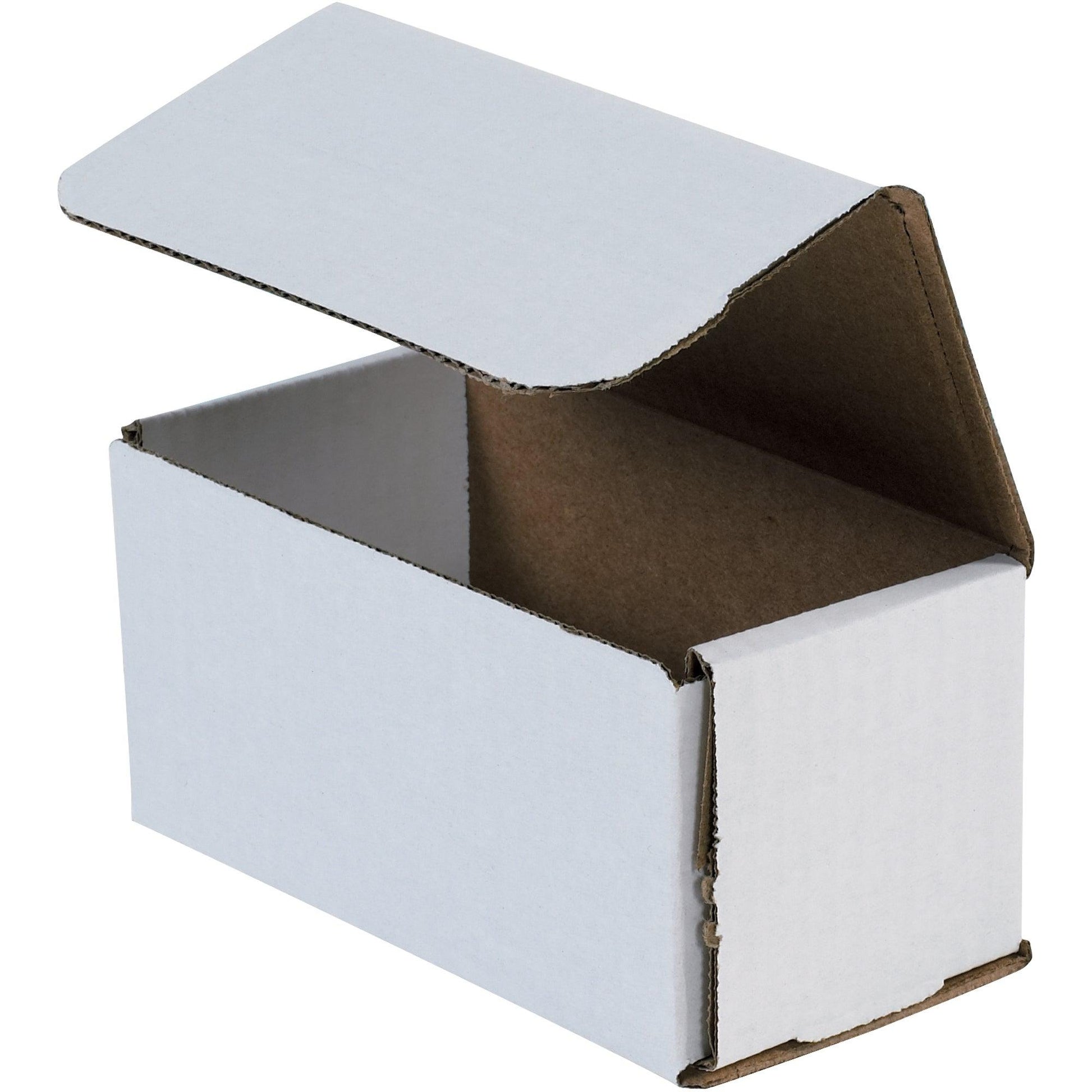 6 x 3 x 3" White Corrugated Mailers - M633