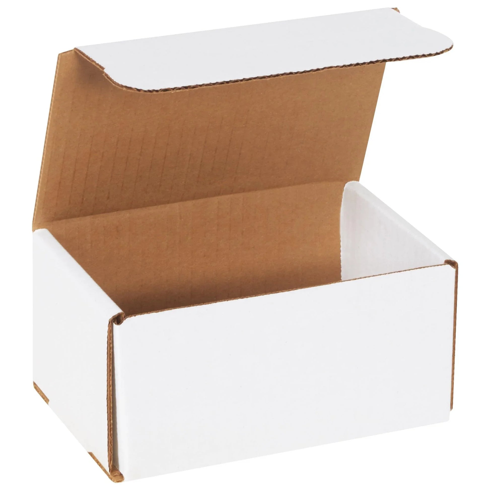 6 x 4 x 3" White Corrugated Mailers - M643 Box Packaging Partner