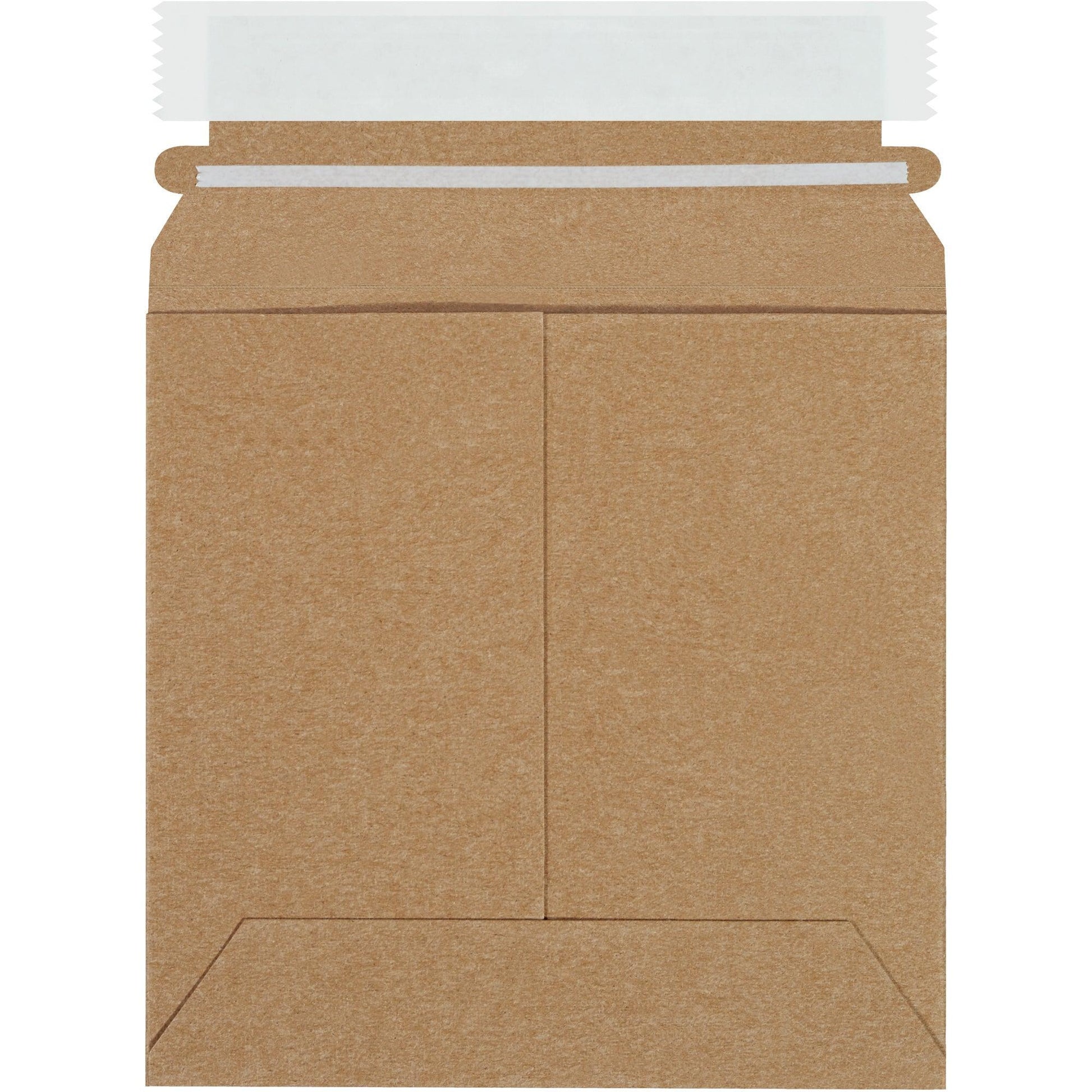 6 x 6" Kraft Self-Seal Stayflats Plus® Mailers - RM9K