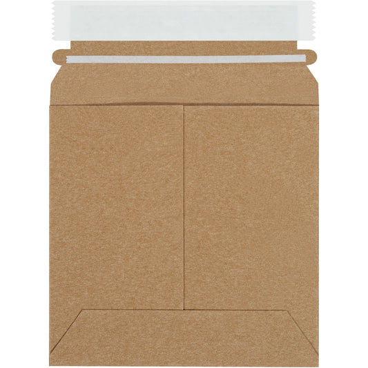 6 x 6" Kraft Self-Seal Stayflats Plus® Mailers - RM9K