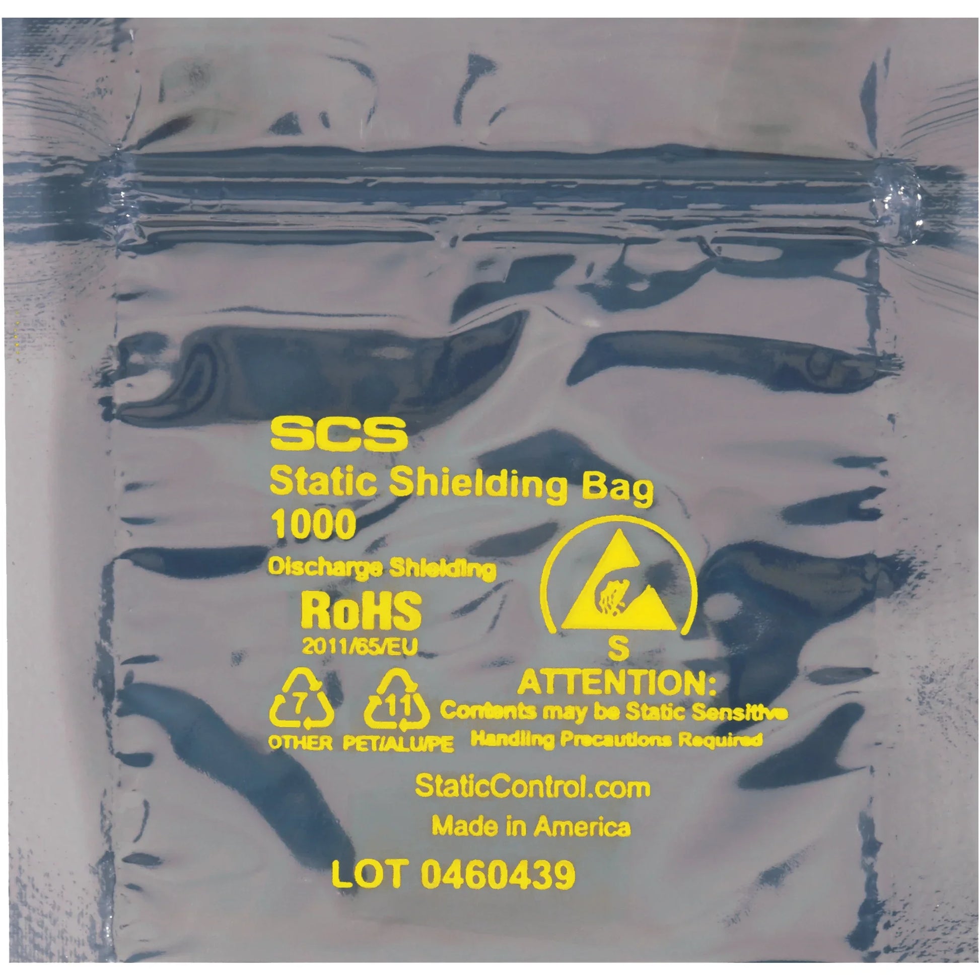 6 x 6" Reclosable Static Shielding Bags - STC354 Box Packaging Partner
