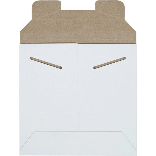 6 x 6" White Stayflats® Mailers - RM9 Box Packaging Partner