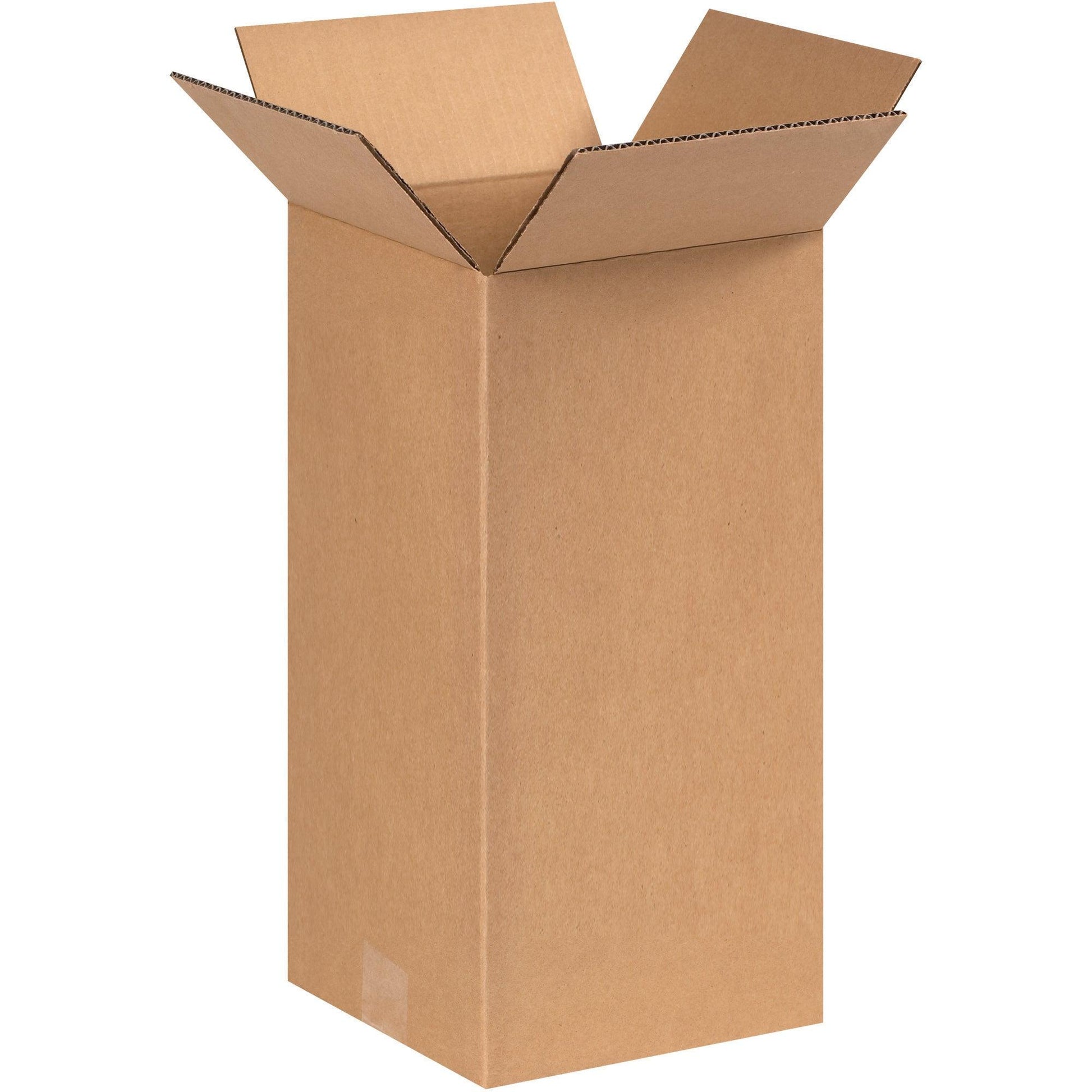 6 x 6 x 14" Tall Corrugated Boxes - 6614