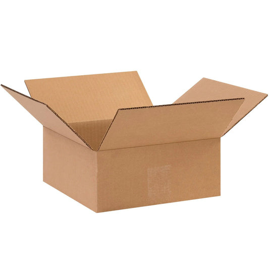 6 x 6 x 2" Flat Corrugated Boxes - 662 Box Packaging Partner