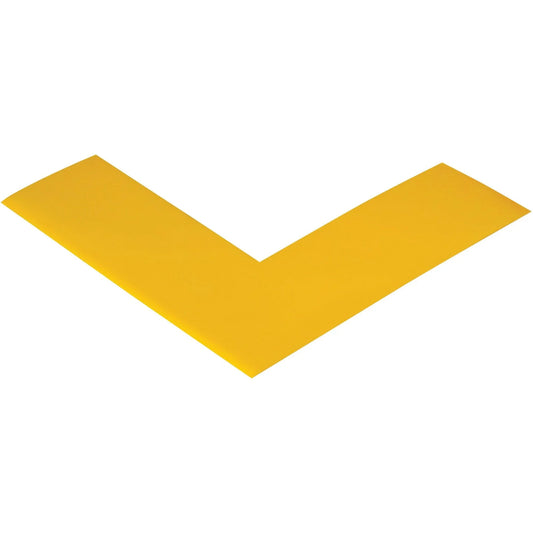 6" x 6" x 2" Yellow Mighty Line™ Deluxe Safety Tape Angles - T9662Y Box Packaging Partner