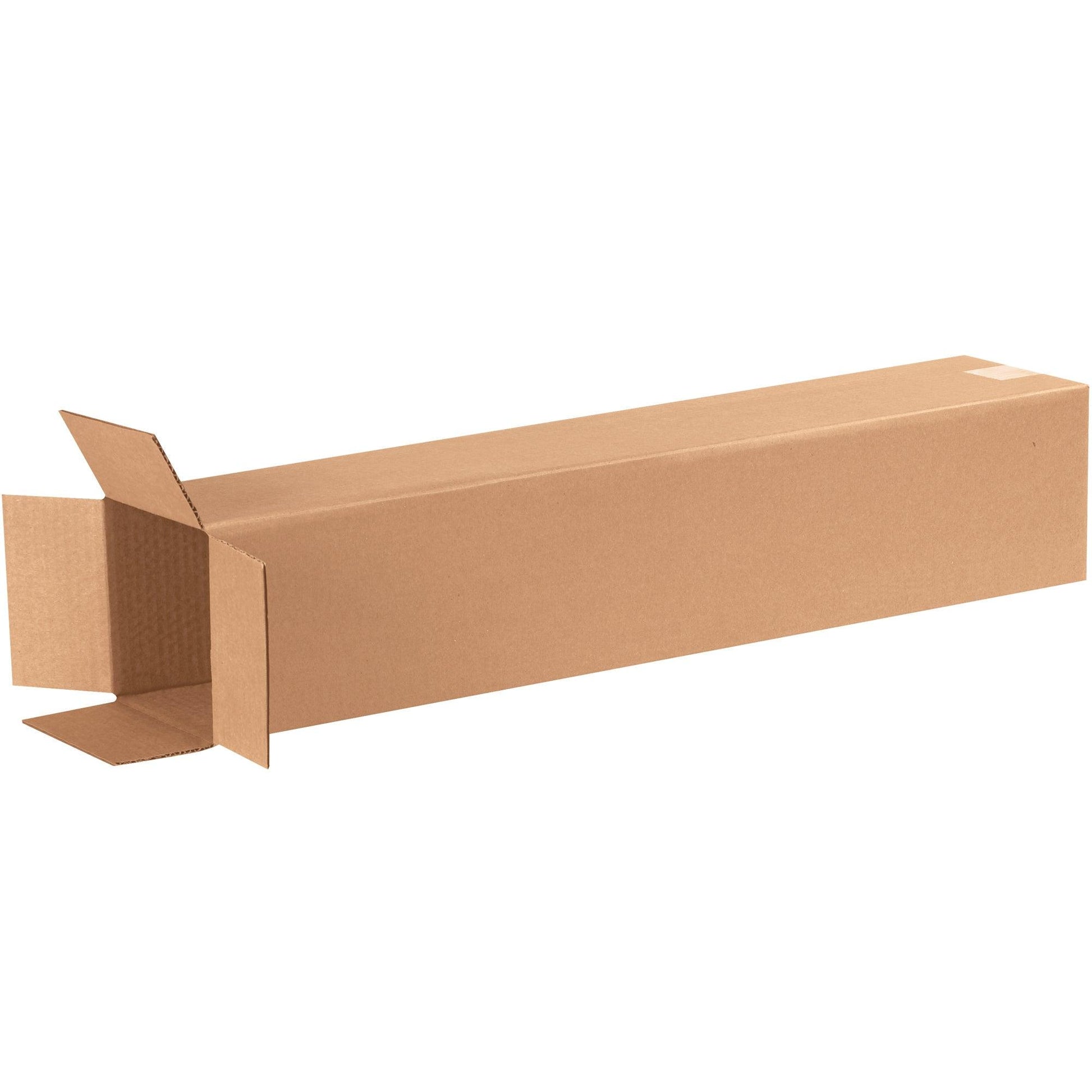 6 x 6 x 30" Tall Corrugated Boxes - 6630