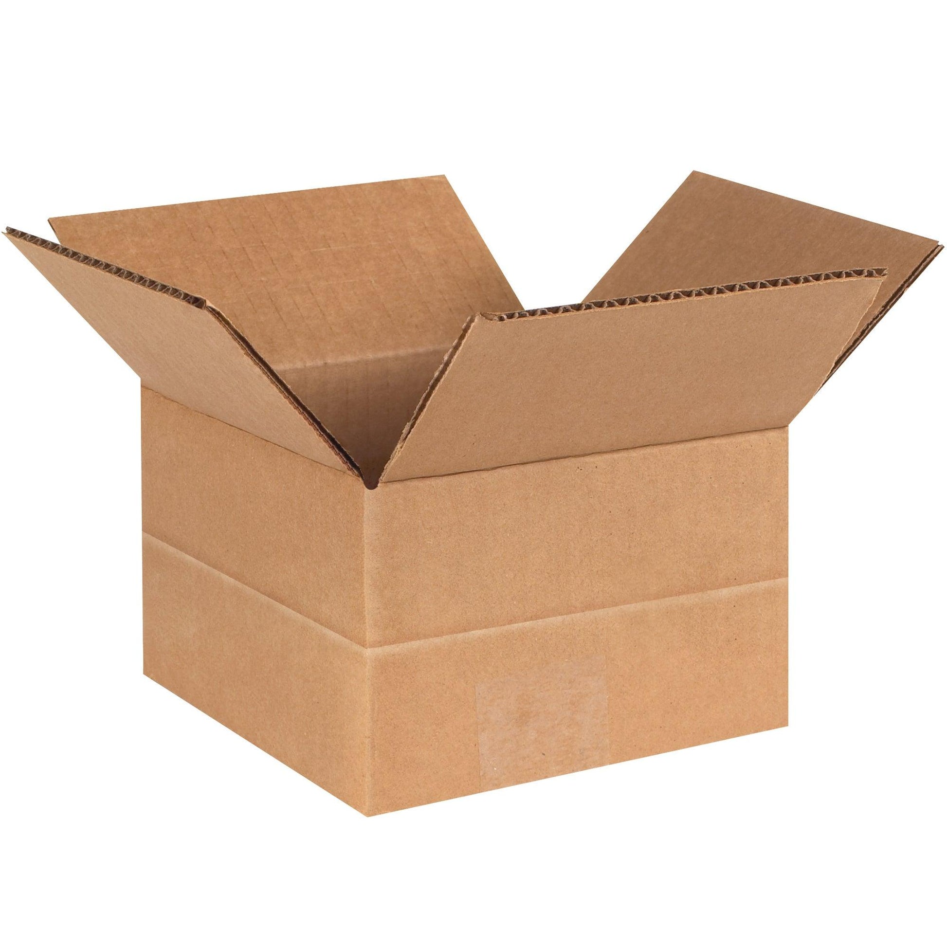 6 x 6 x 4" Multi-Depth Corrugated Boxes - MD664