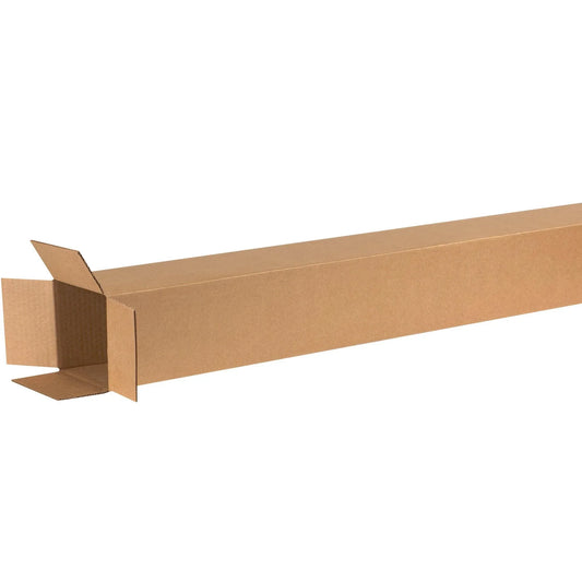 6 x 6 x 72" Tall Corrugated Boxes - 6672 Box Packaging Partner