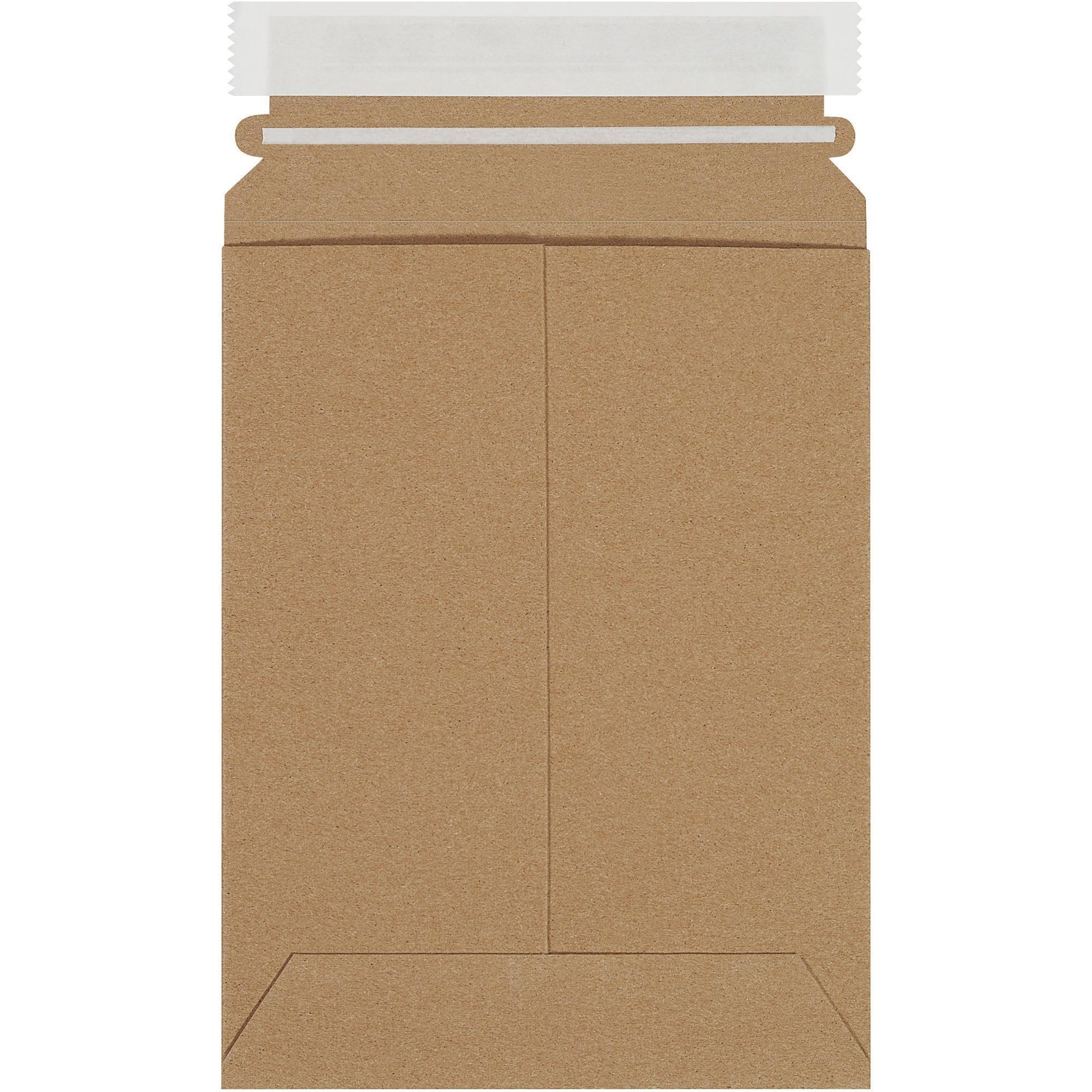 6 x 8" Kraft Self-Seal Stayflats Plus® Mailers - RM1K Box Packaging Partner