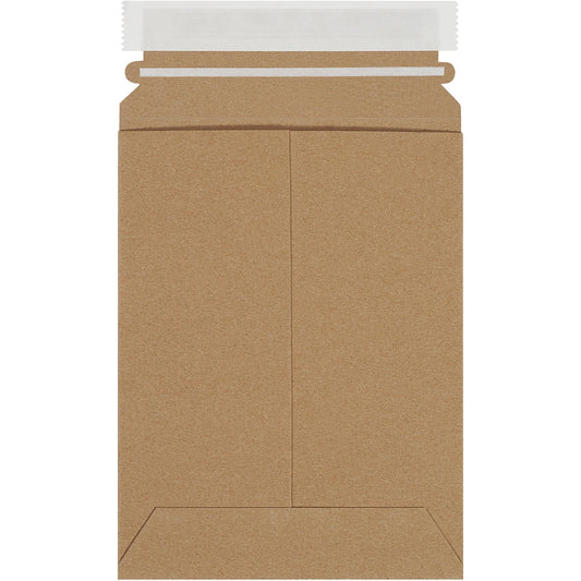 6 x 8" Kraft Self-Seal Stayflats Plus® Mailers - RM1K