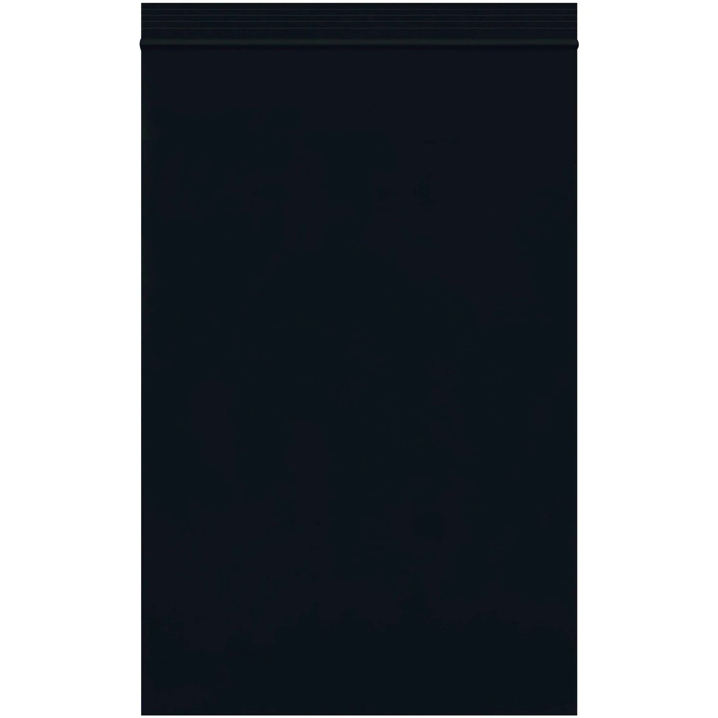 6 x 9" - 2 Mil Black Reclosable Poly Bags - PB3615BK Box Packaging Partner