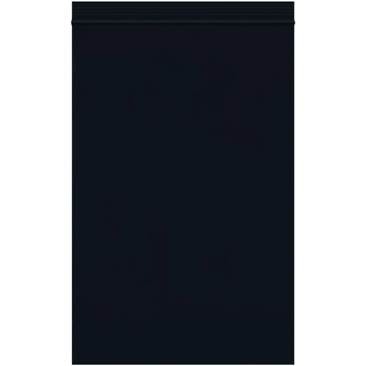 6 x 9" - 2 Mil Black Reclosable Poly Bags - PB3615BK