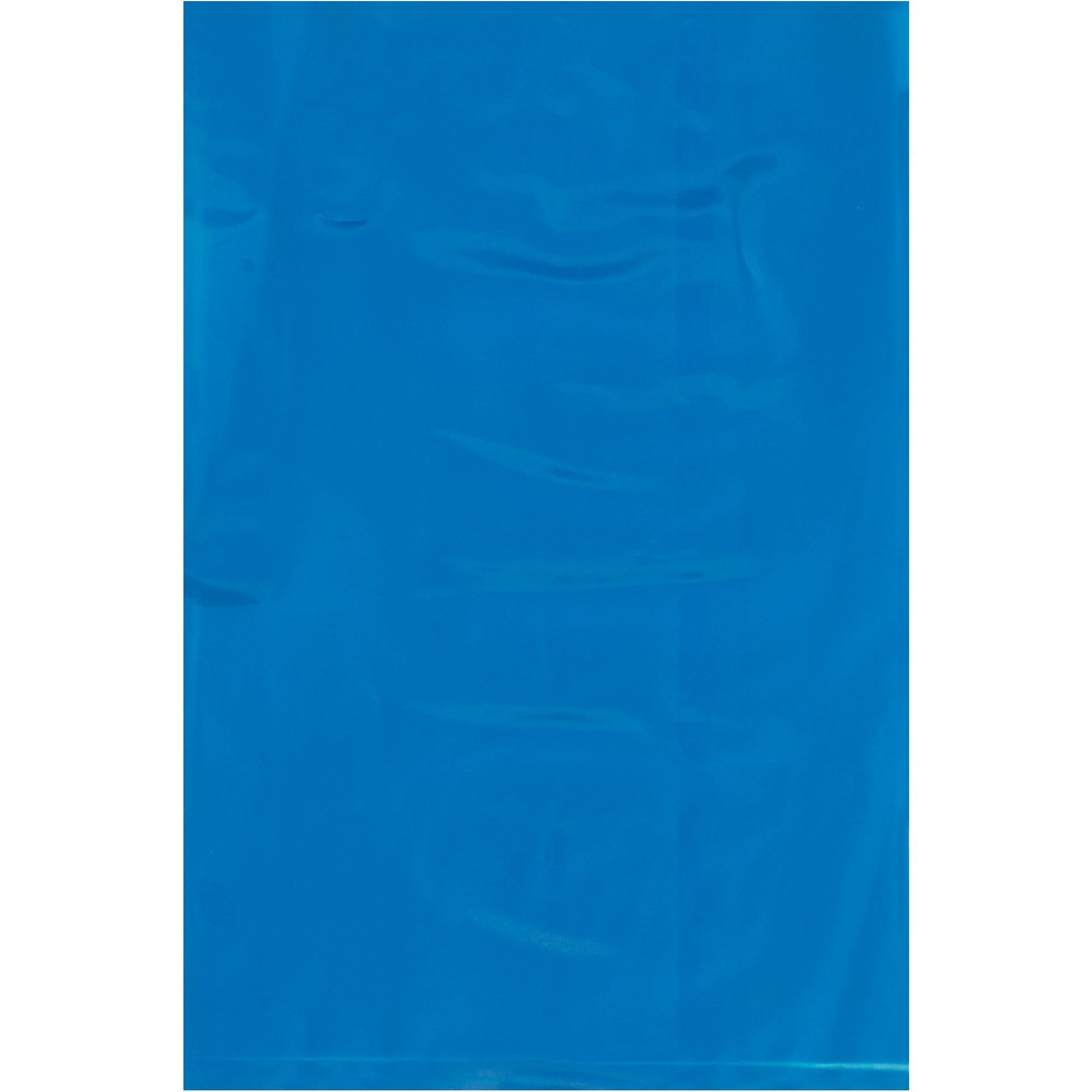 6 x 9" - 2 Mil Blue Flat Poly Bags - PB440BL