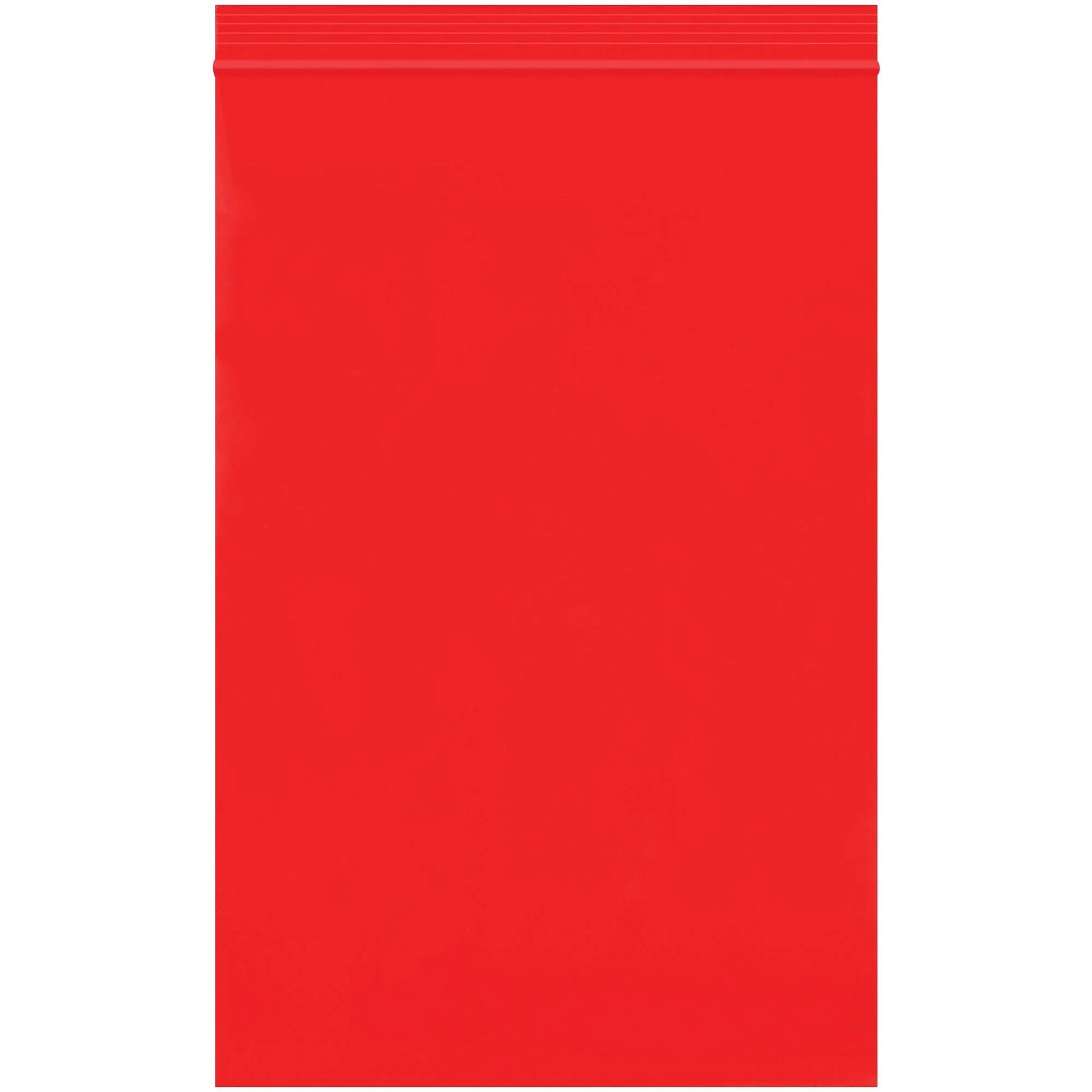 6 x 9" - 2 Mil Red Reclosable Poly Bags - PB3615R Box Packaging Partner