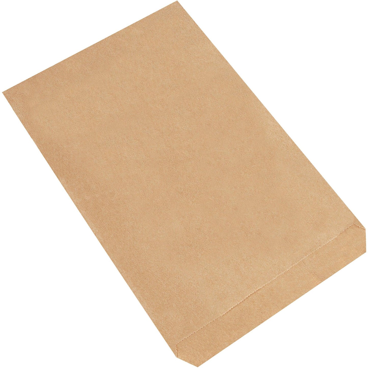 7 1/2 x 10 1/2" Kraft Flat Merchandise Bags - BGM102K