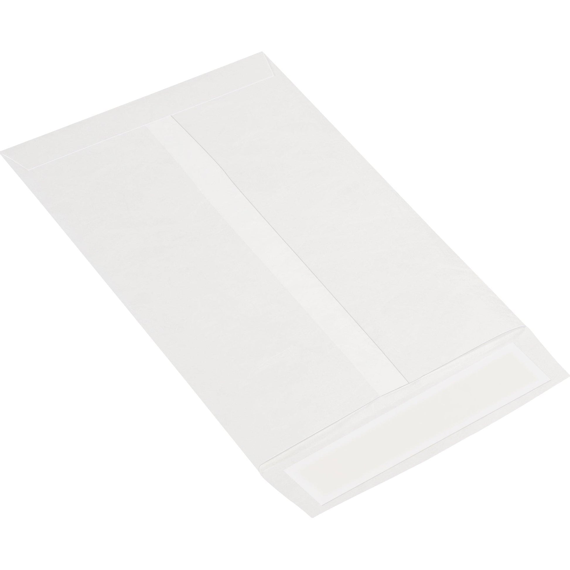 7 1/2 x 10 1/2" White Flat Tyvek® Envelopes - TYF0710WH