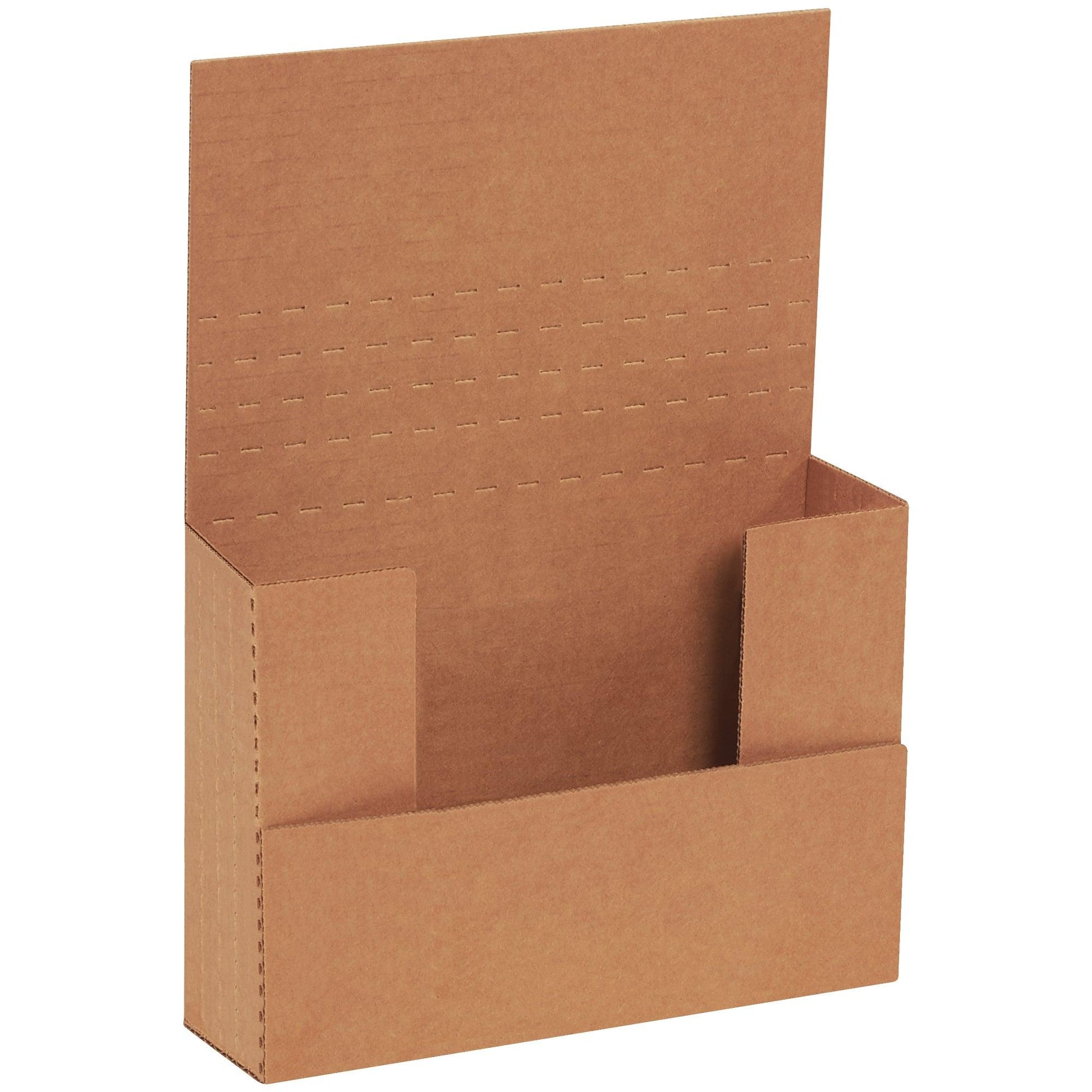 7 1/2 x 5 1/2 x 2" Kraft Easy-Fold Mailers - M752BFK