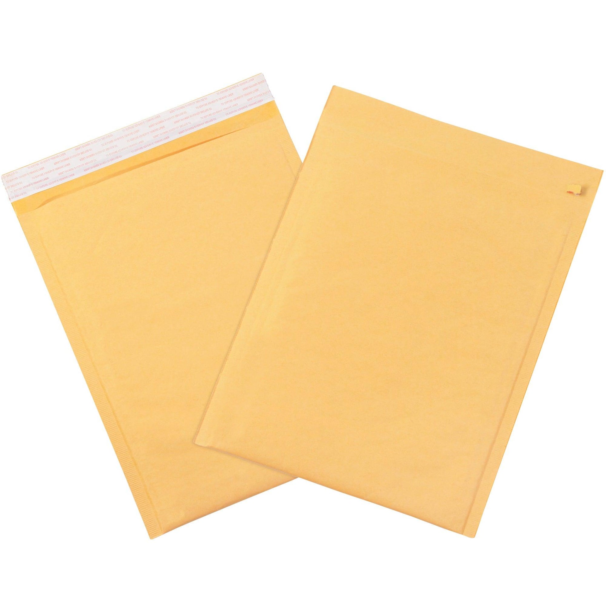 7 1/4 x 12" Kraft (25 Pack) #1 Self-Seal Bubble Mailers w/Tear Strip - B854SSTT25PK