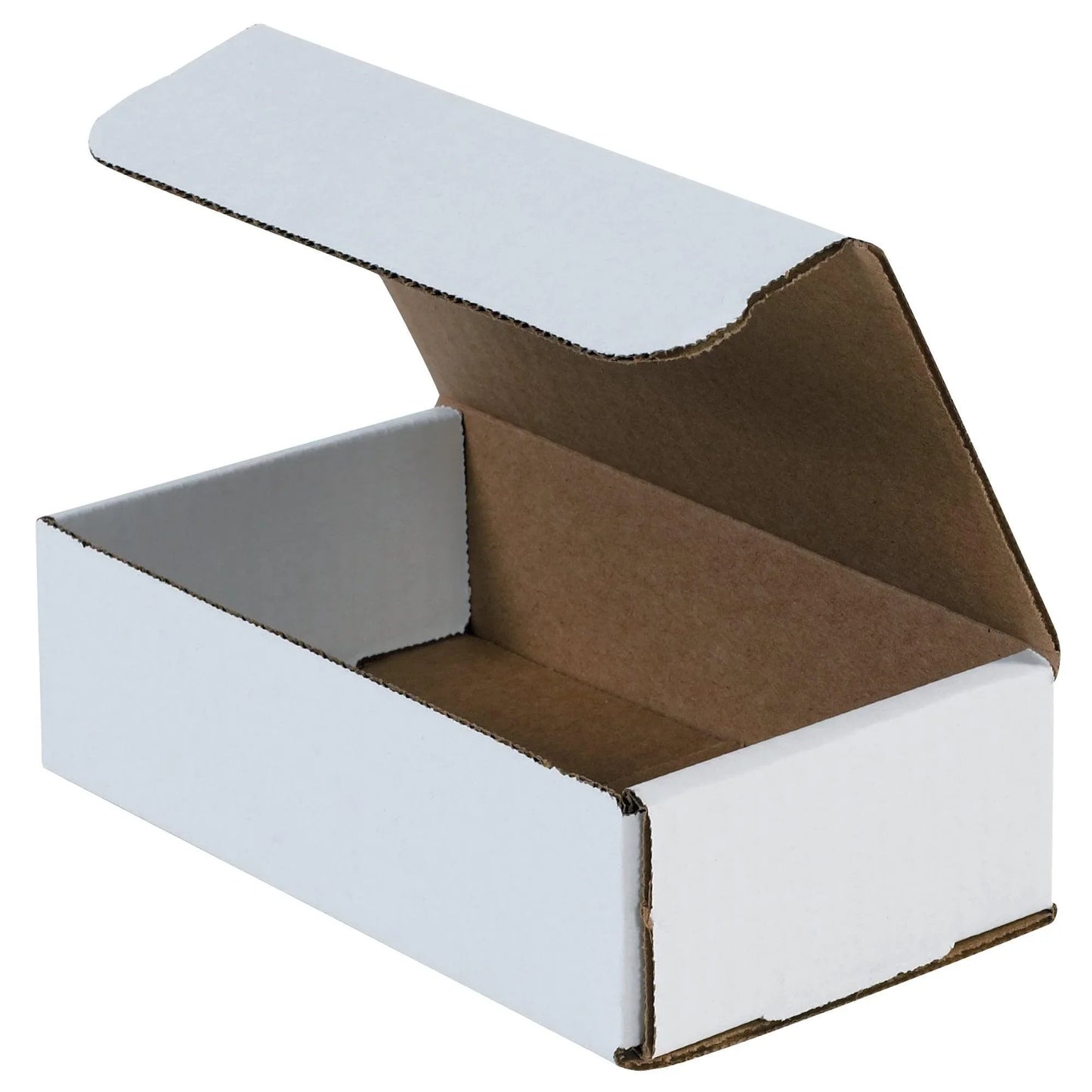 7 x 4 x 2" White Corrugated Mailers - M742 Box Packaging Partner