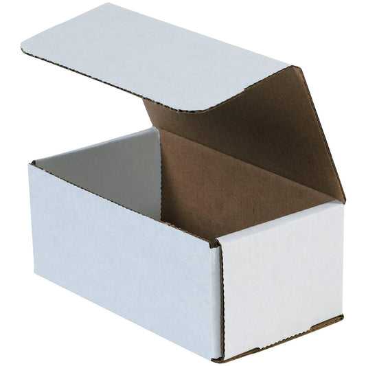 7 x 4 x 3" White Corrugated Mailers - M743