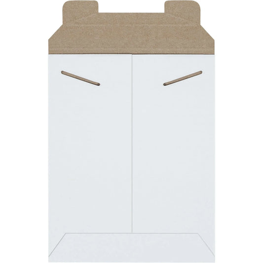 7 x 9" White Stayflats® Mailers - RM10W Box Packaging Partner