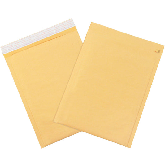 8 1/2 x 12" Kraft #2 Self-Seal Bubble Mailers w/Tear Strip - B855SSTT