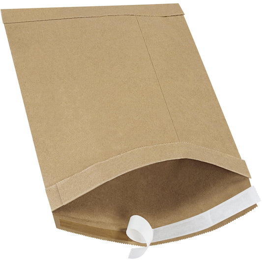 8 1/2 x 14 1/2" Kraft (25 Pack) #3 Self-Seal Padded Mailers - B806SS25PK