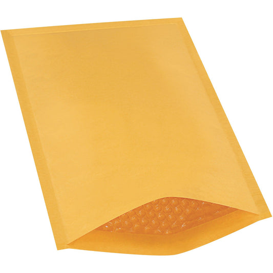 8 1/2 x 14 1/2" Kraft #3 Heat-Seal Bubble Mailers - B856