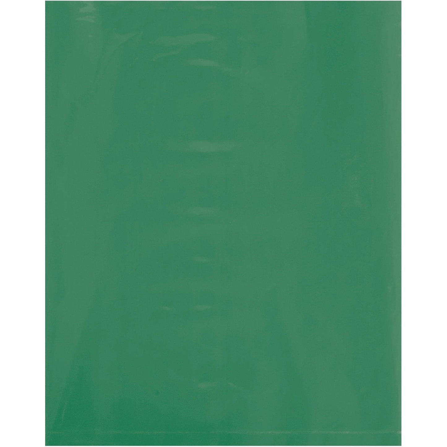 8 x 10" - 2 Mil Green Flat Poly Bags - PB465G