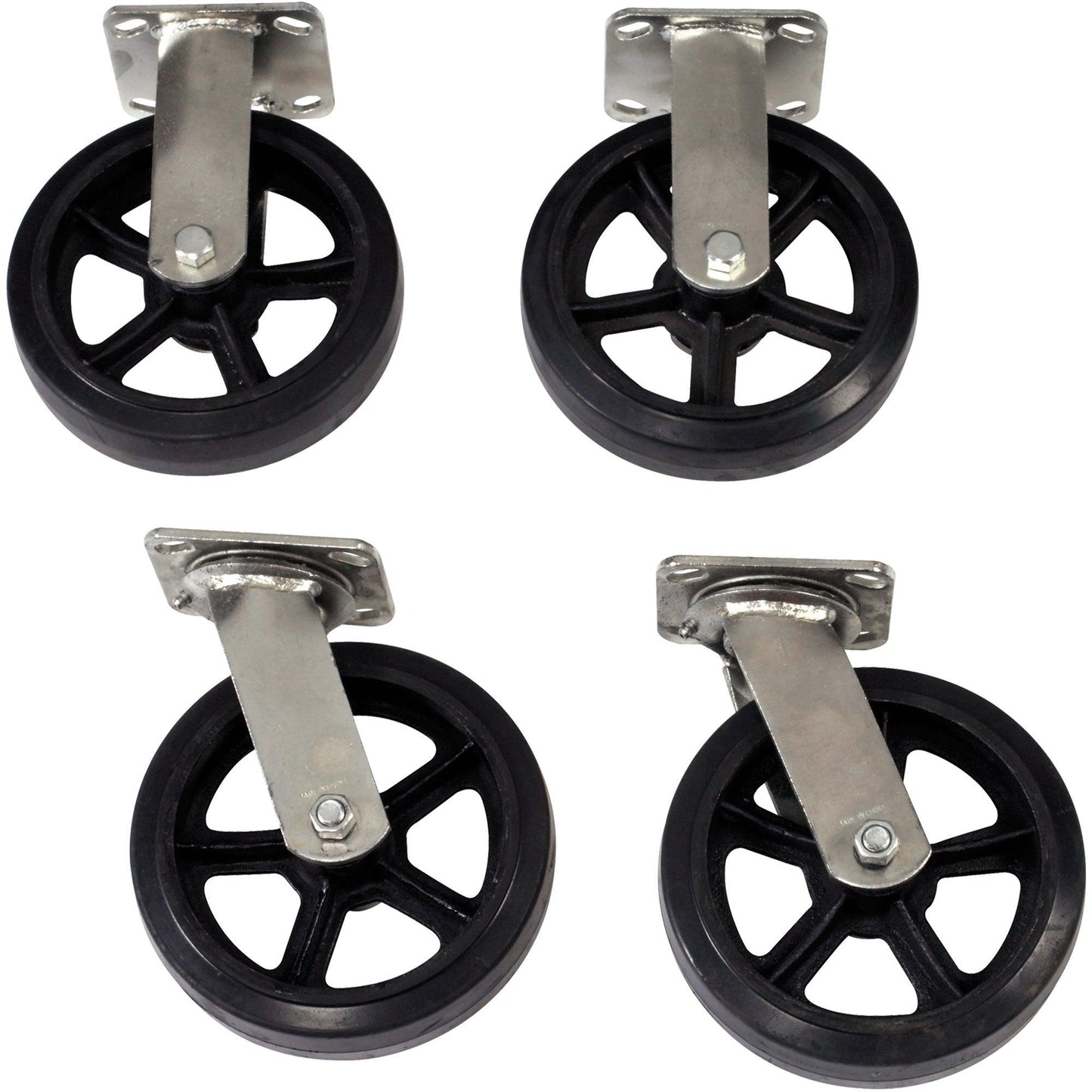 8 x 2" - Wheel Set - WS1025