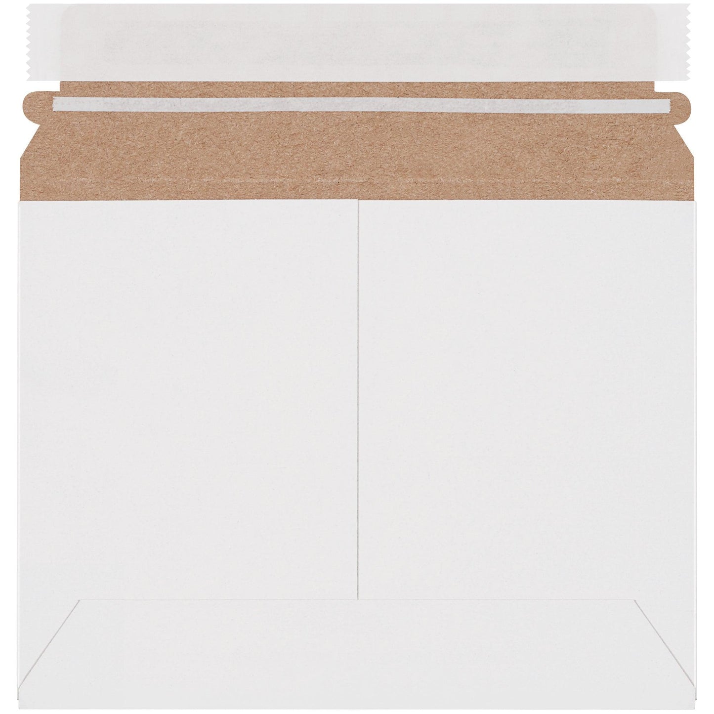 8 x 6" White Stayflats Lite® Mailers - RMU86W