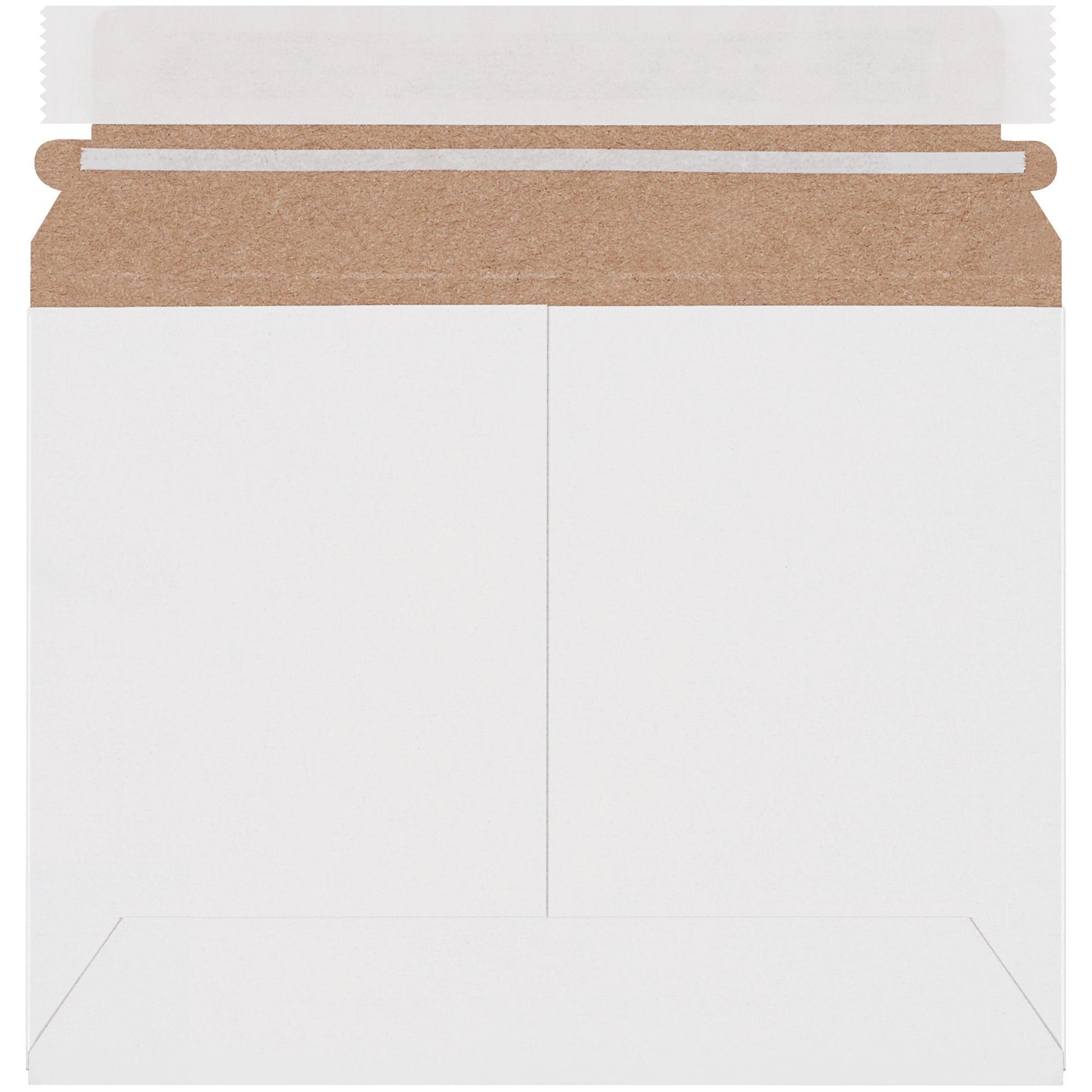 8 x 6" White Stayflats Lite® Mailers - RMU86W