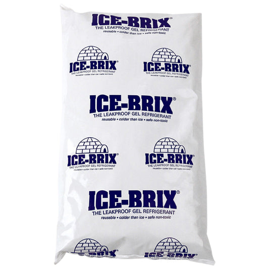 8 x 6 x 1 1/4" - 24 oz. Ice-Brix® Cold Packs - IB24BPD