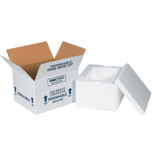 8 x 6 x 4 1/4" Insulated Shipping Kit - 204C